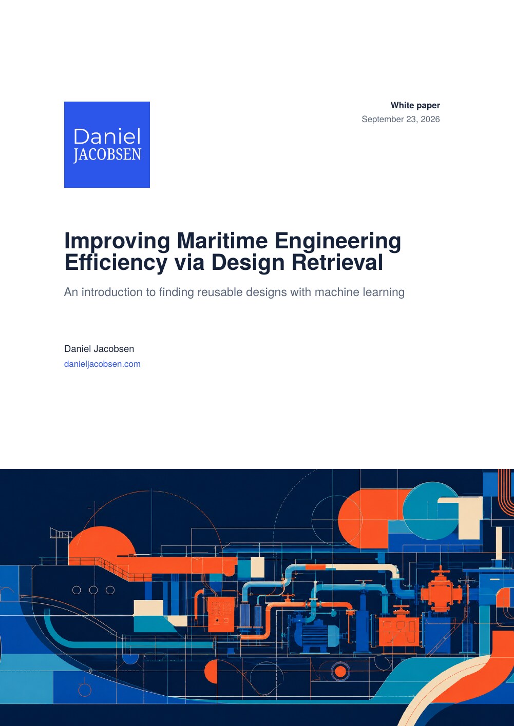 Front page of Improving Maritime Engineering Efficiency via Design Retrieval
